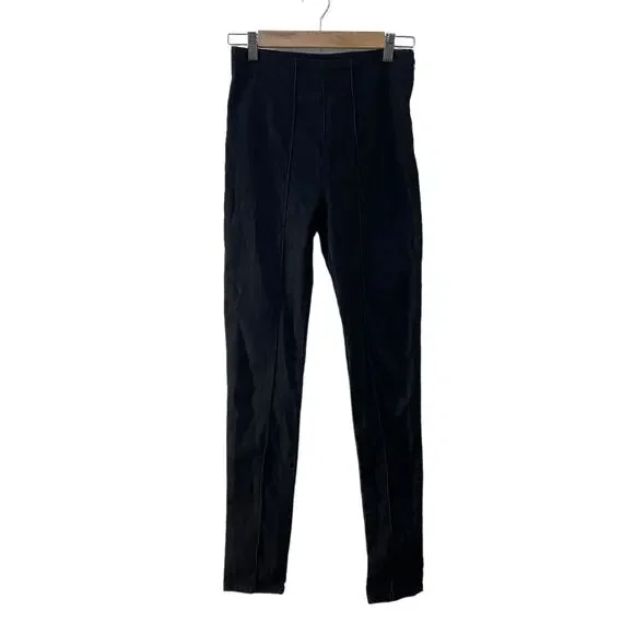 Prairie Underground High Rise Cigarette Leggings Pants Black Denim Women's Small - Picture 3 of 7